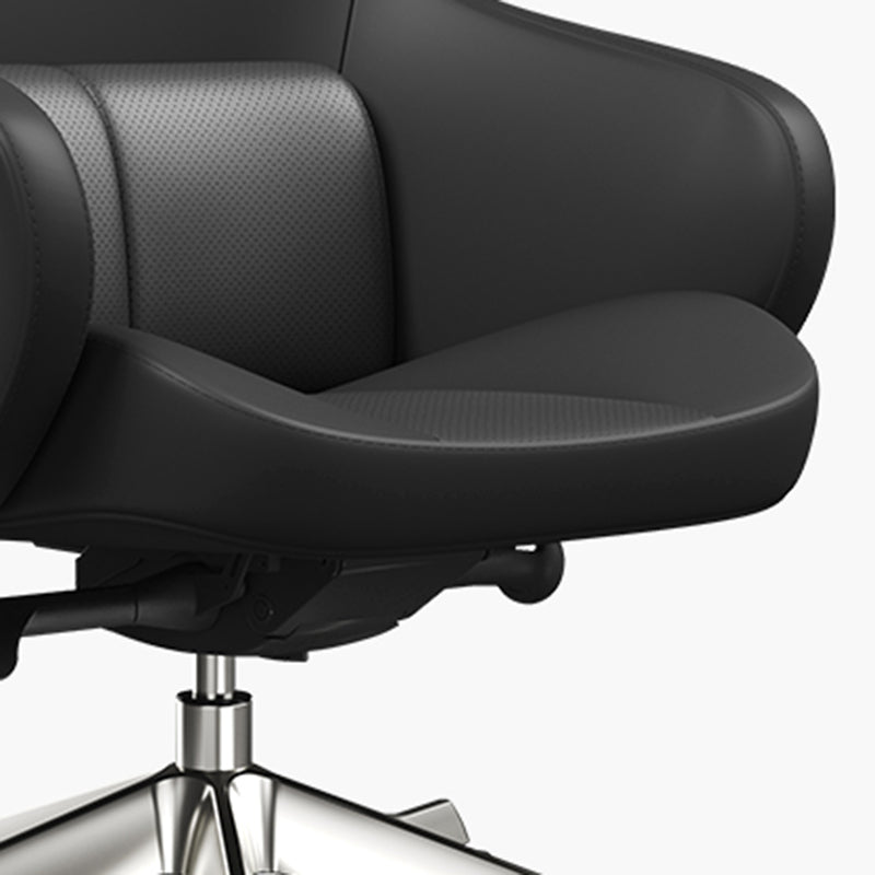 Ergonomic Faux Leather Executive Office Chair