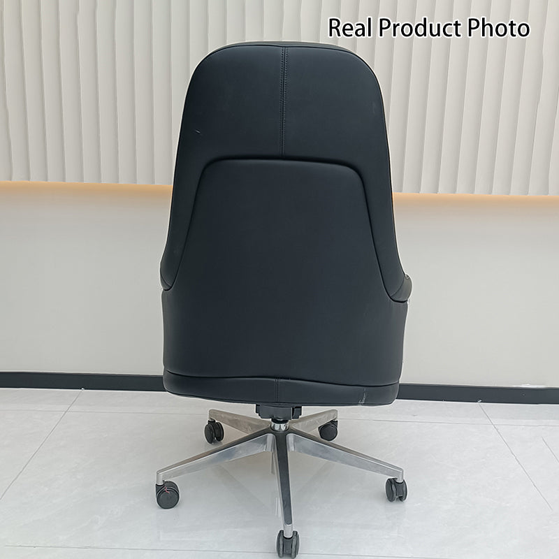 Ergonomic Faux Leather Executive Office Chair