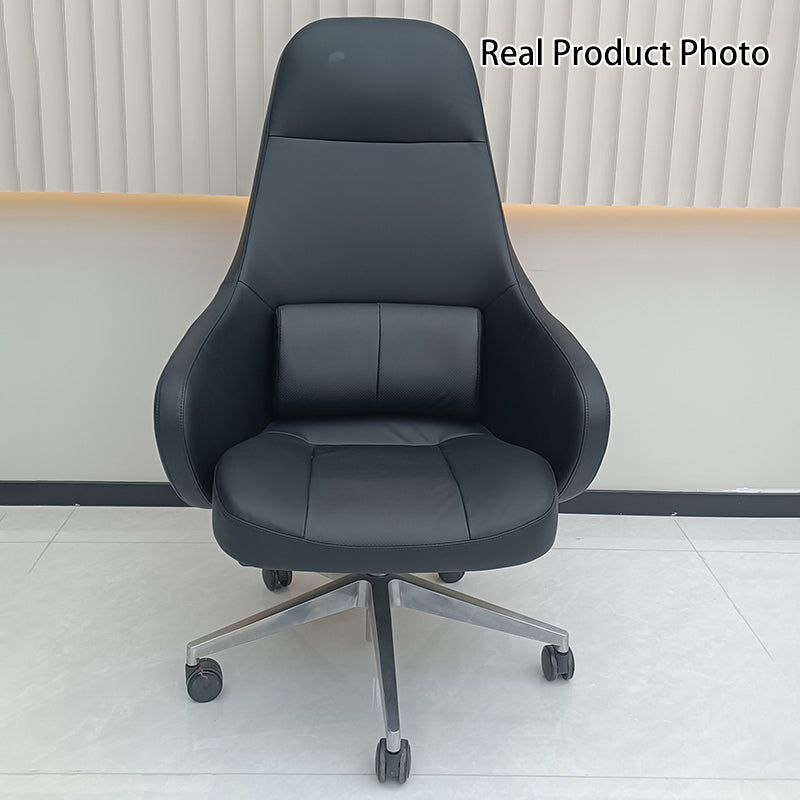 Ergonomic Faux Leather Executive Office Chair