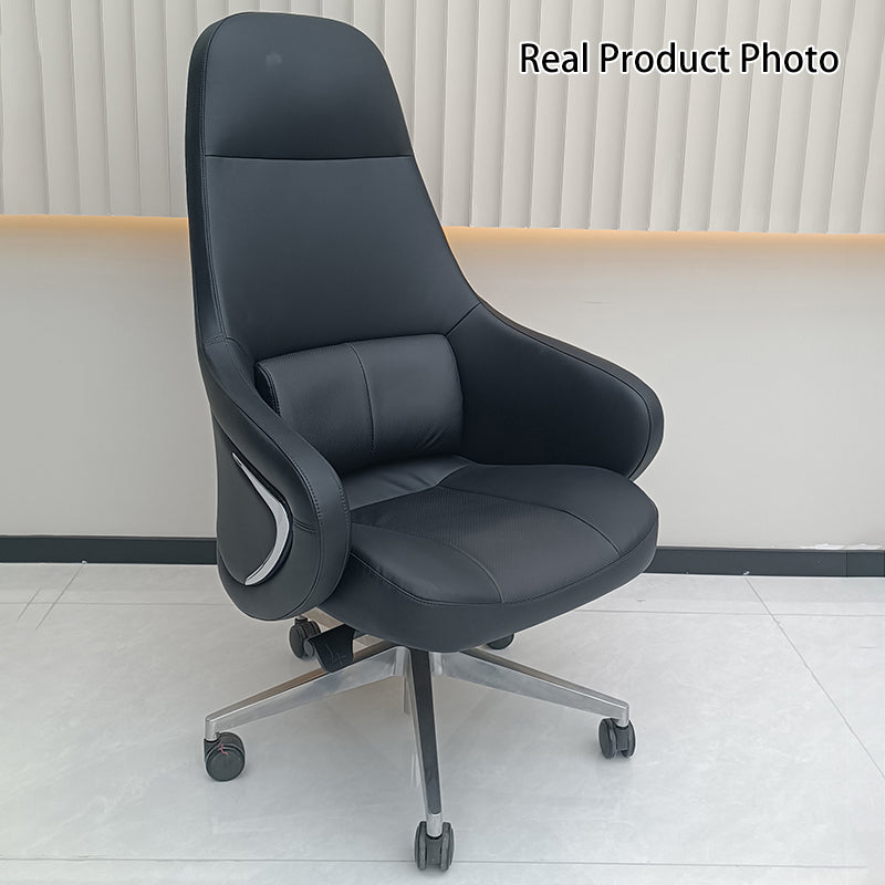 Ergonomic Faux Leather Executive Office Chair