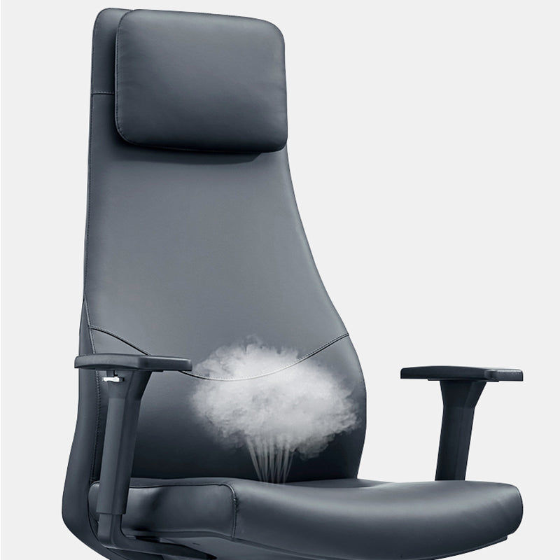 Executive Leather Office Chair High-Back