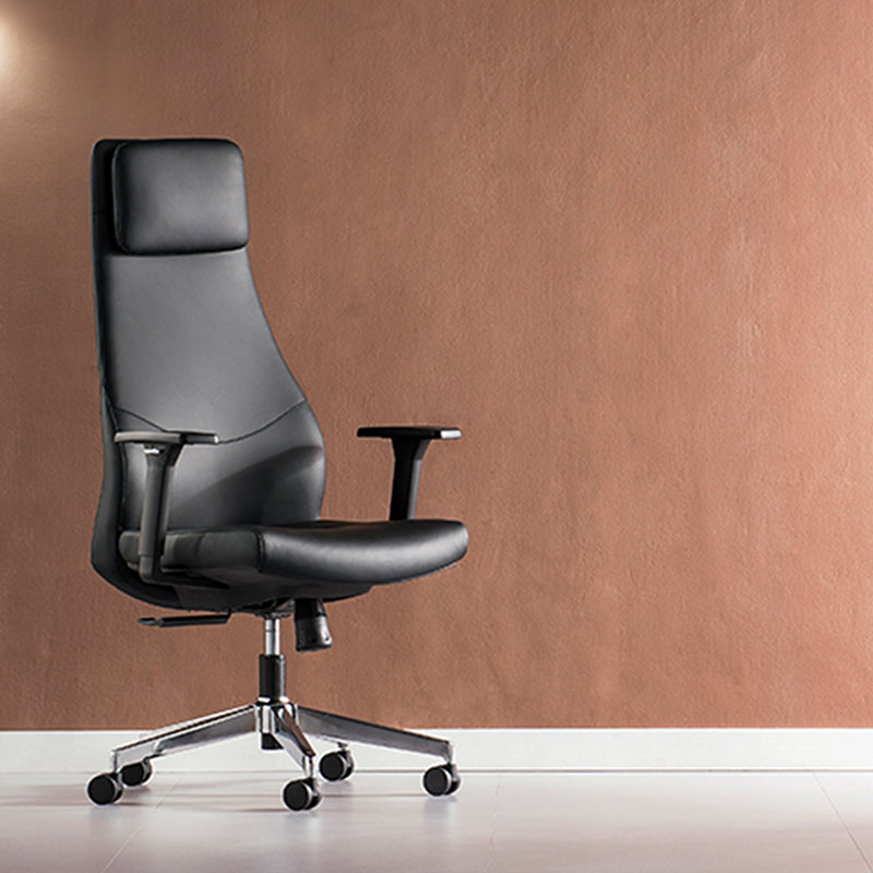 Executive Leather Office Chair High-Back