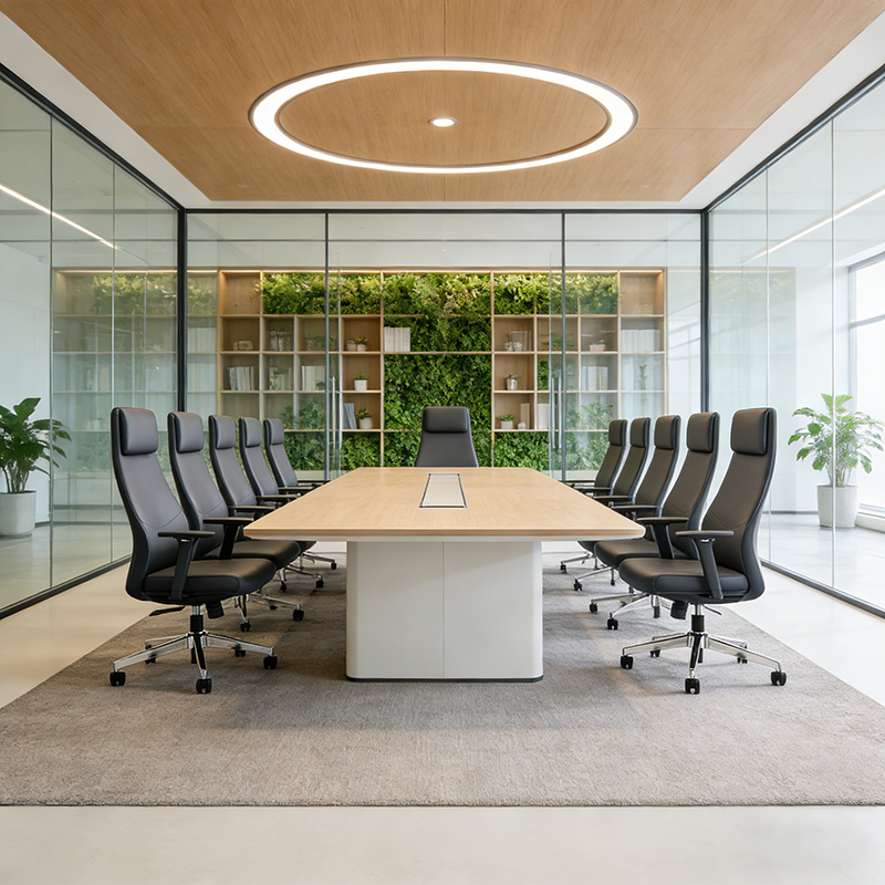 Executive Leather Office Chair High-Back