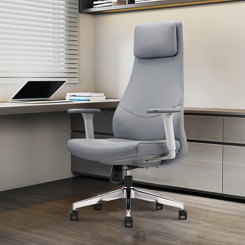 Executive Leather Office Chair High-Back