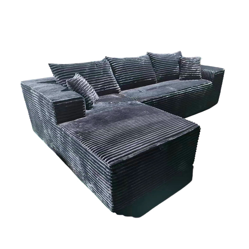 Nordic Corduroy Compact Sofa