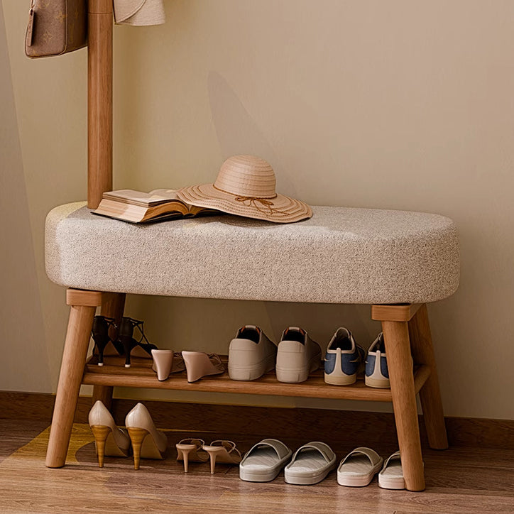 Giraffe Shoe Bench Hall Tree