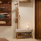 Giraffe Shoe Bench Hall Tree