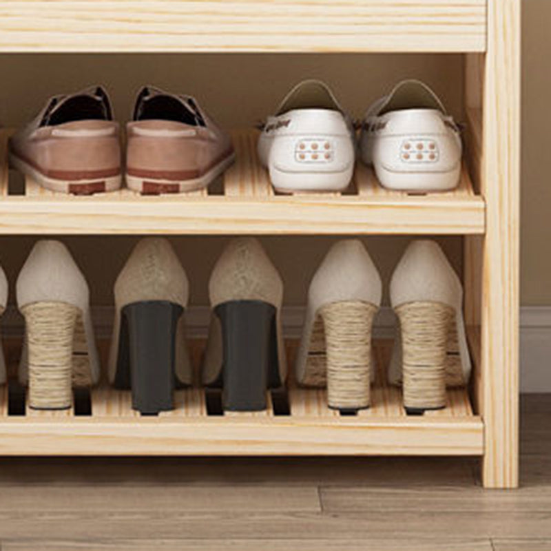 Linen Shoe Bench Hall Tree