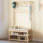 Linen Shoe Bench Hall Tree