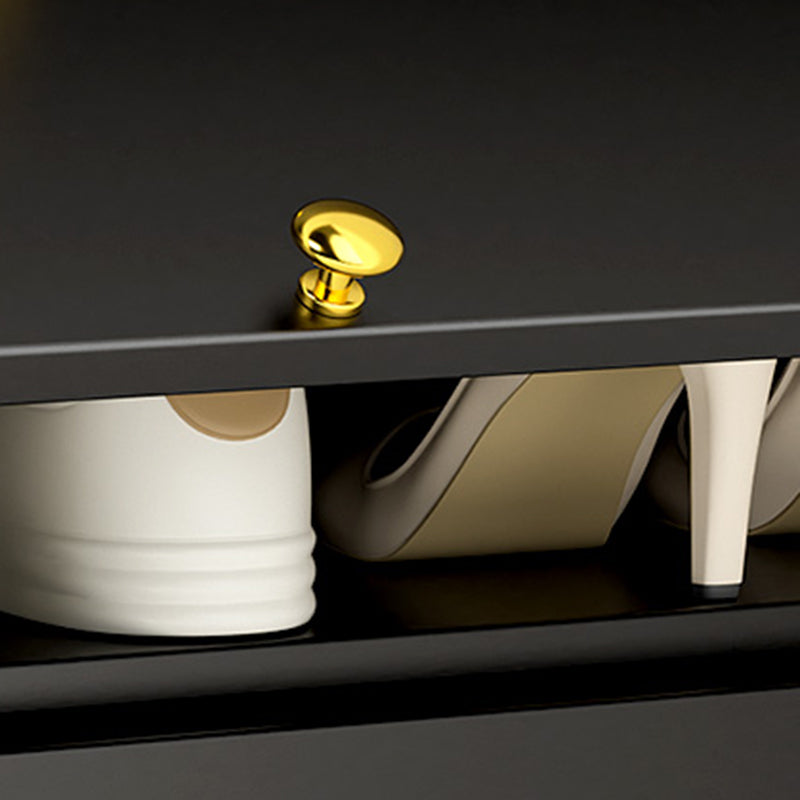 Velvet Shoe Bench