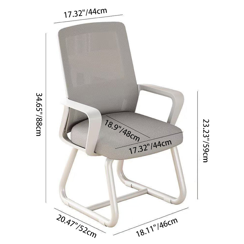 Mesh Desk Chair with Armrest
