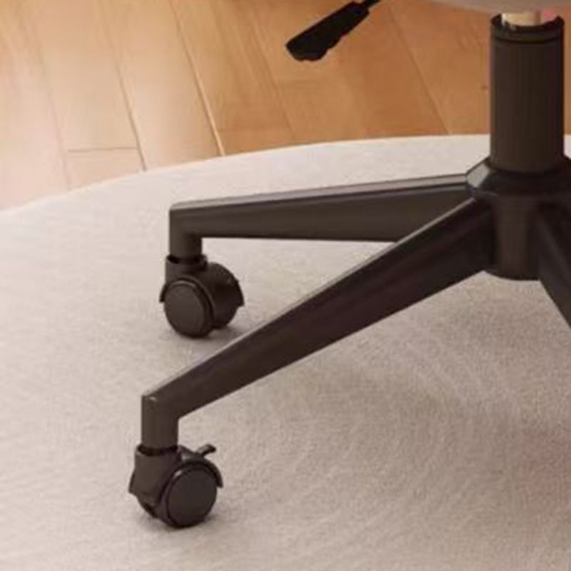 Adjustable Swivel Cat-Scratch Leather Desk Chair