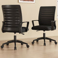 Adjustable Swivel Mesh Desk Chair with Armrest
