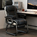 PU Leather Desk Chair with Footrest