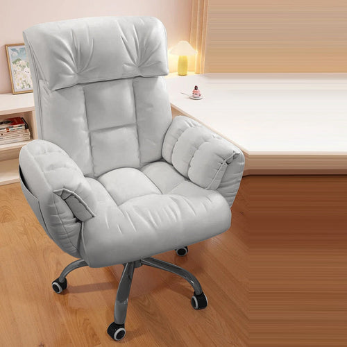Adjustable Swivel Desk Chair with Armrest