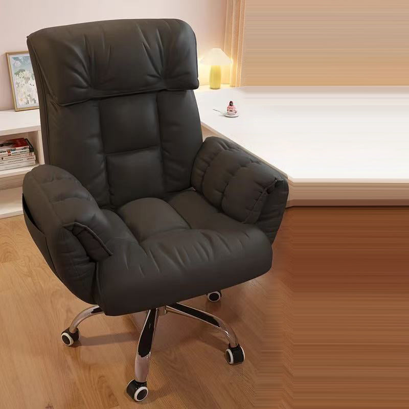 Adjustable Swivel Desk Chair with Armrest