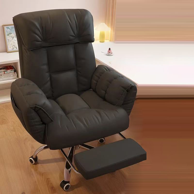 Adjustable Swivel Desk Chair with Armrest