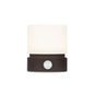 Contemporary Nordic Timer Rechargeable ABS HIPS Silica Cylinder LED Table Lamp Night Light For Bedside