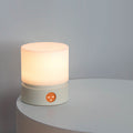 Contemporary Nordic Timer Rechargeable ABS HIPS Silica Cylinder LED Table Lamp Night Light For Bedside