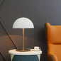 Modern Minimalist Iron Dome-Shaped 1-Light Table Lamp For Bedroom