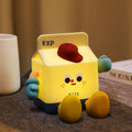 Contemporary Creative ABS Silicone Milk Carton LED Night Light Table Lamp For Bedroom