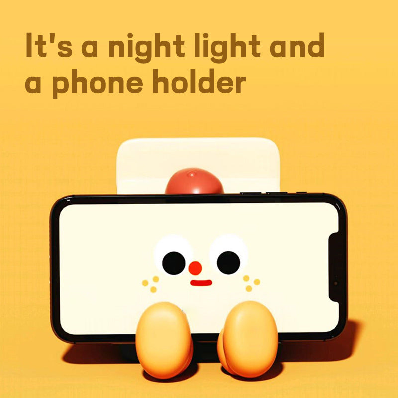Contemporary Creative ABS Silicone Milk Carton LED Night Light Table Lamp For Bedroom