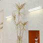 Modern Minimalist Aluminum And Glass Rectangular LED Wall Sconce Lamp For Outdoor Patio
