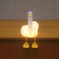 Contemporary Creative Silicone Duck LED Table Lamp Night Light For Bedroom