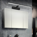Modern Minimalist Adjustable Aluminum Acrylic Rectangular LED Vanity Light Wall Sconce Lamp For Bathroom