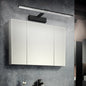 Modern Minimalist Adjustable Aluminum Acrylic Rectangular LED Vanity Light Wall Sconce Lamp For Bathroom