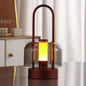 Contemporary Nordic USB Metal & Acrylic Round LED Table Lamp With Touch Dimming For Bedroom And Living Room