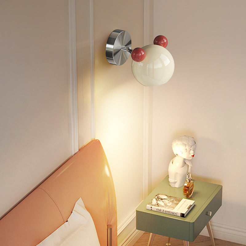 Cartoon Bear Kids Wall Sconce