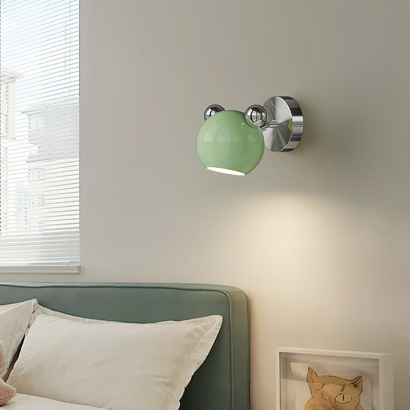 Cartoon Bear Kids Wall Sconce