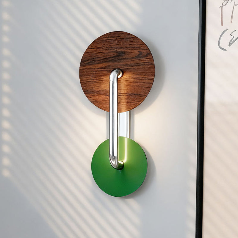 French Round LED Wall Sconce