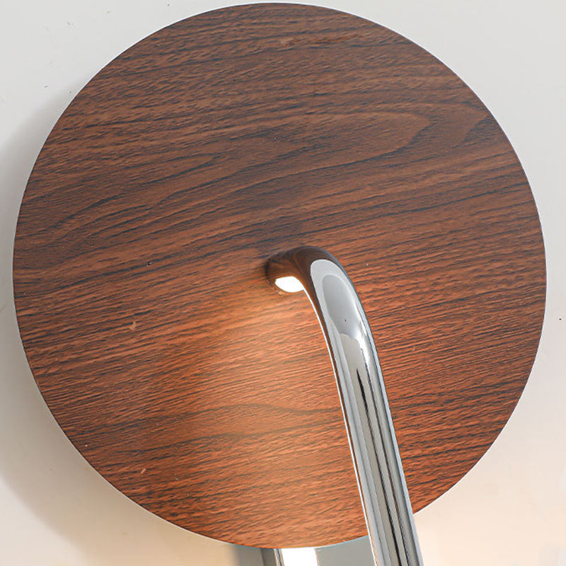 French Round LED Wall Sconce