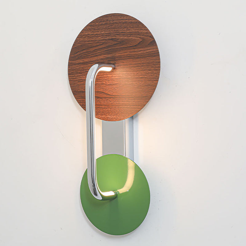 French Round LED Wall Sconce