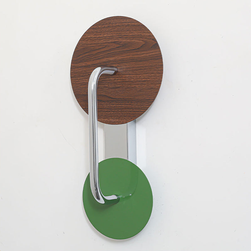 French Round LED Wall Sconce