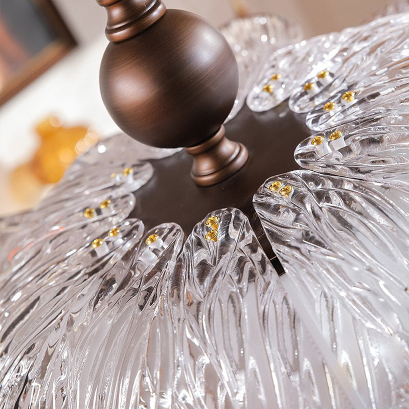 Retro Bud 5-Light Semi-Flush Ceiling Light