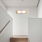 Modern Minimalist Acrylic & Iron Half-Round Long LED Wall Sconce Lamp For Outdoor