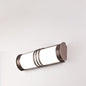 Modern Minimalist Acrylic & Iron Half-Round Long LED Wall Sconce Lamp For Outdoor