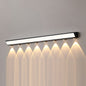 Modern Minimalist Solar Waterproof Motion Sensor Acrylic Aluminum & Stainless Steel Rectangular LED Wall Sconce Lamp For Outdoor Patio