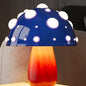 Modern Art Deco Rechargeable Iron & PC Mushroom LED Table Lamp Night Light For Bedroom