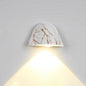 Contemporary Nordic Waterproof Aluminum Doorbell-Inspired LED Wall Sconce Lamp For Outdoor Patio