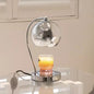 Contemporary Scandinavian Round Spherical Iron 1-Light Aroma Melt Wax Table Lamp For Bedroom