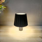 Modern Art Deco Round Cylinder Plastic Acrylic LED Wine Bottle Light Table Lamp For Dining Room