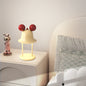 Contemporary Creative Cylinder Bell Shape Iron Shade 1-Light Table Lamp For Bedroom