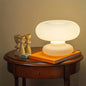 Contemporary Creative Round Donut Shape Glass LED Table Lamp For Bedroom