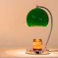 Modern Art Deco Globe Dome Iron 1-Light Aroma Melting Wax Table Lamp For Bedroom