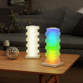 Contemporary Creative Puzzle Rectangular PVC LED Table Lamp For Bedroom