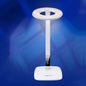 Modern Minimalist Round Rectangle Base ABS LED Study Table Lamp For Bedroom